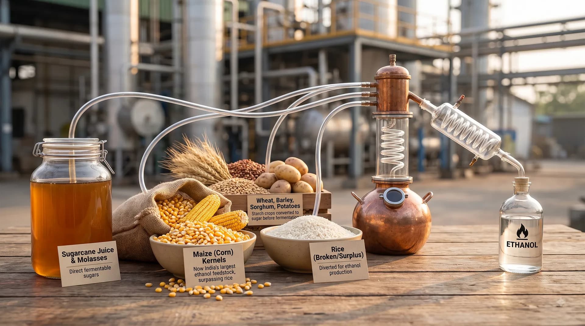 Ethanol Feedstocks – Renewable Sources for Bio Green Fuels - Bio Green Fuels