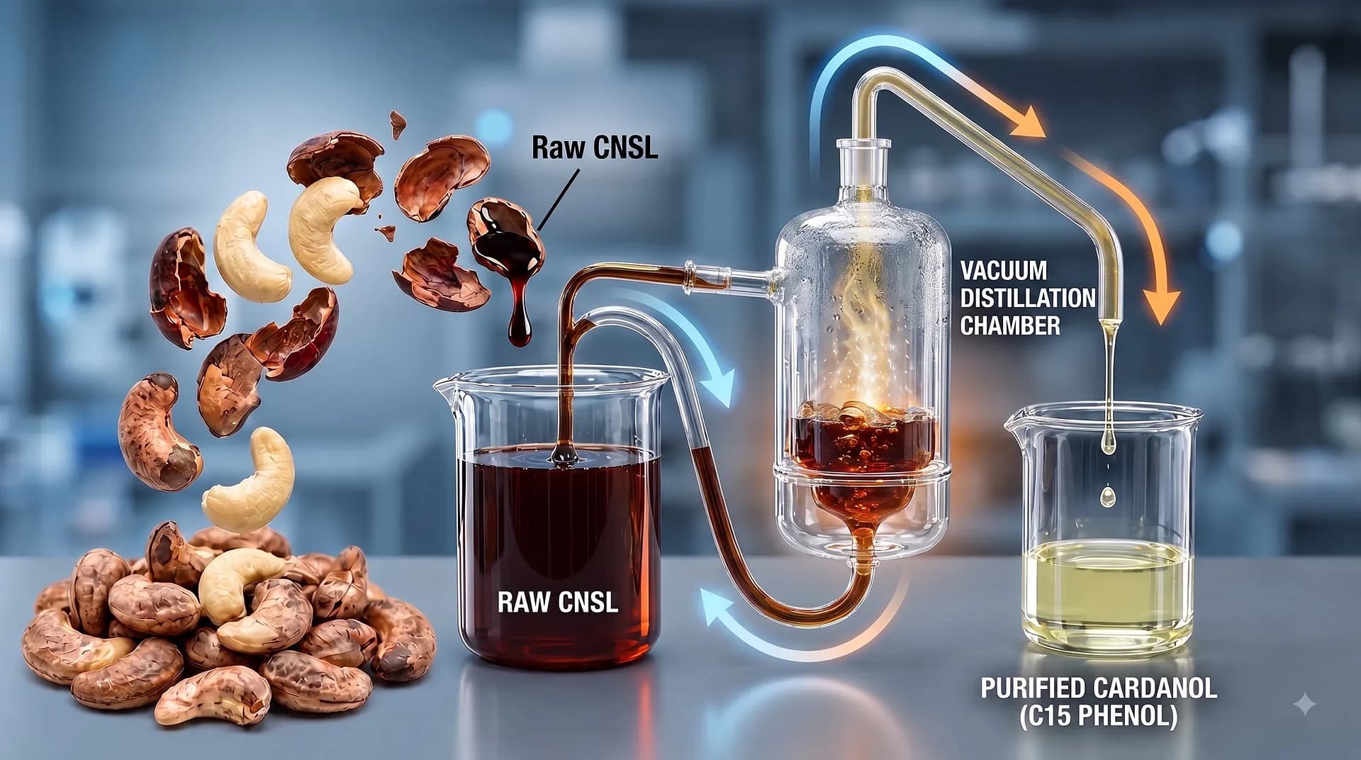 CNSL & Cardanol – Renewable Feedstocks for Bio Green Fuels - Bio Green Fuels